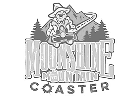 Moonshine Mountain Coaster logo