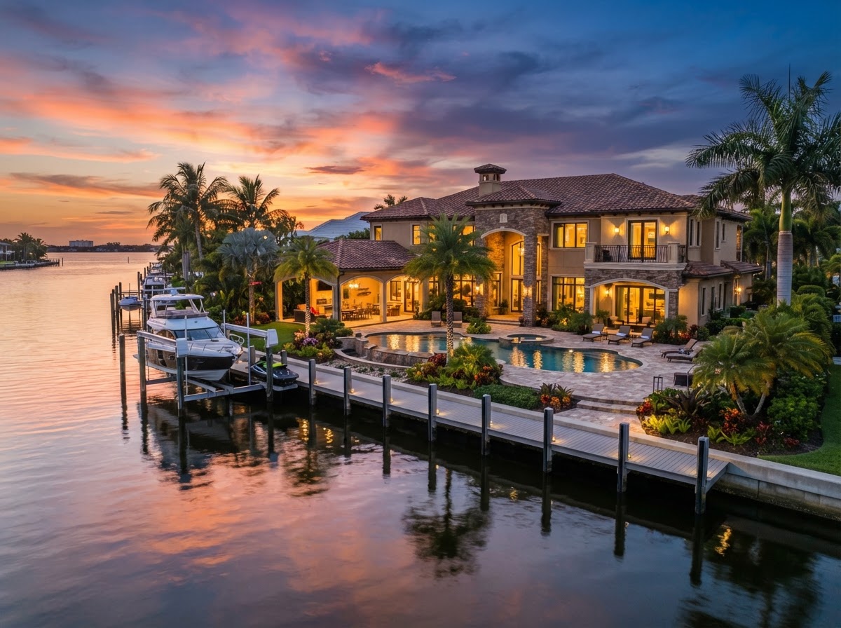 Lakefront Modern with Infinity Pool in Windermere, Florida