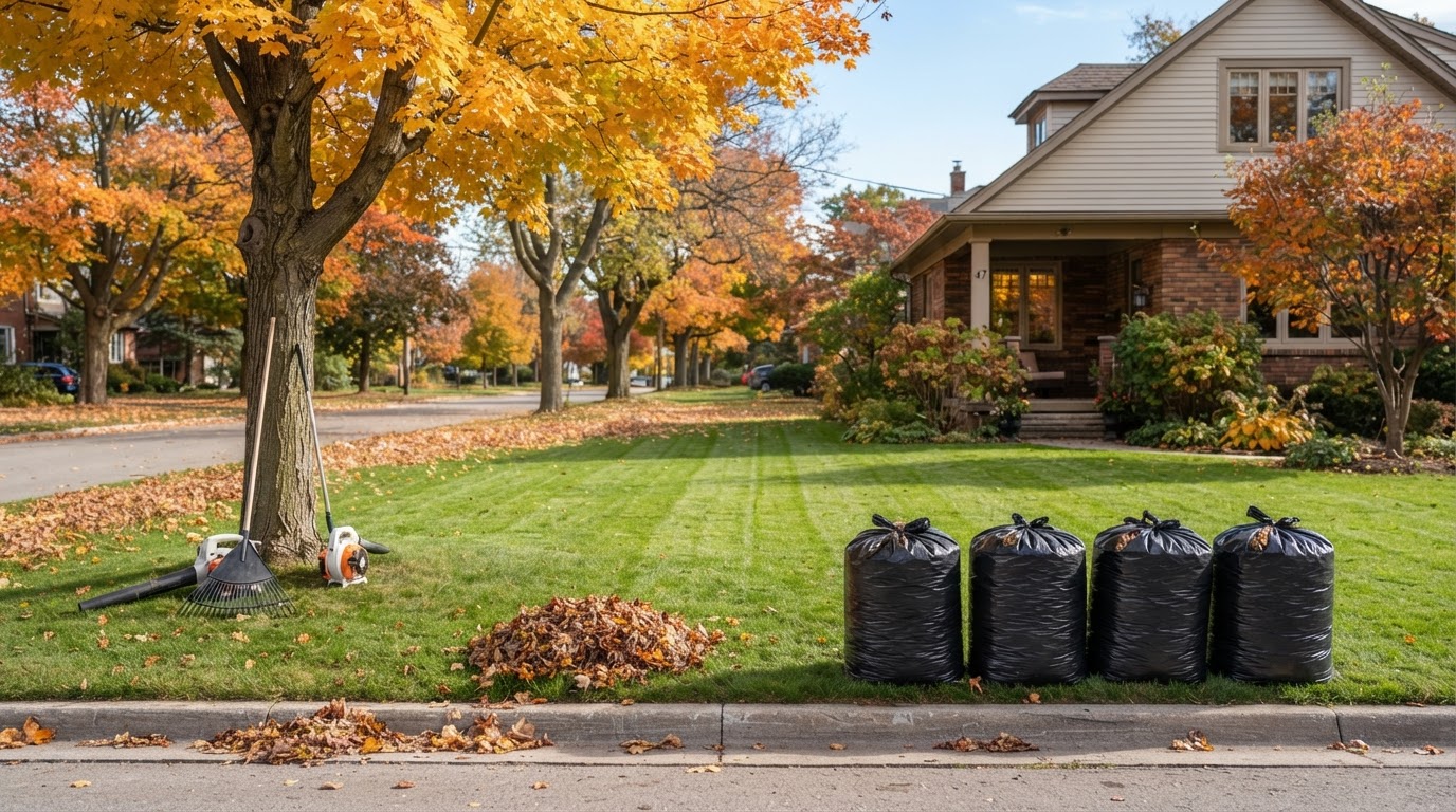 Fall Clean-Up & Leaf Removal in Dauphin