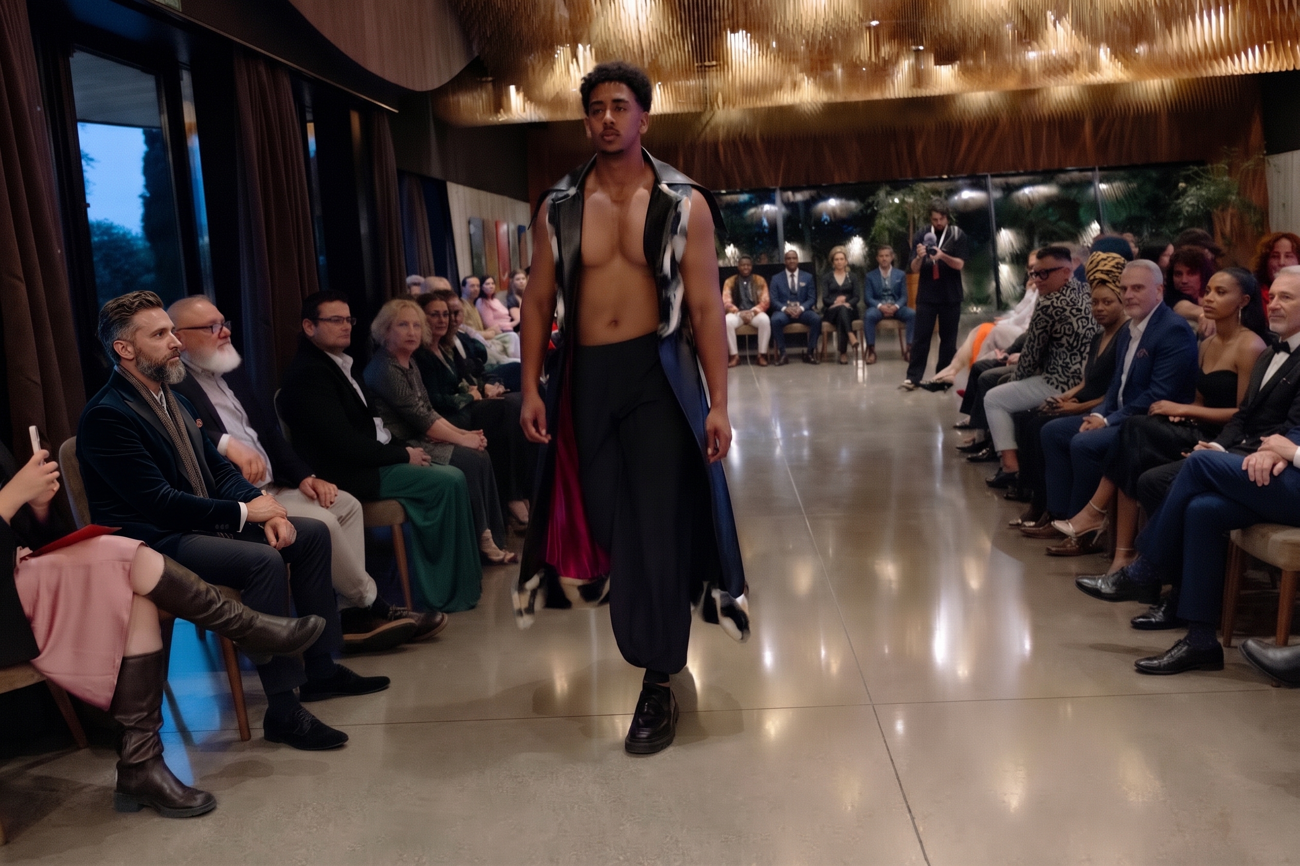 Desfile exclusivo de ELLOS Muestra Moda Masculina ante público y medios