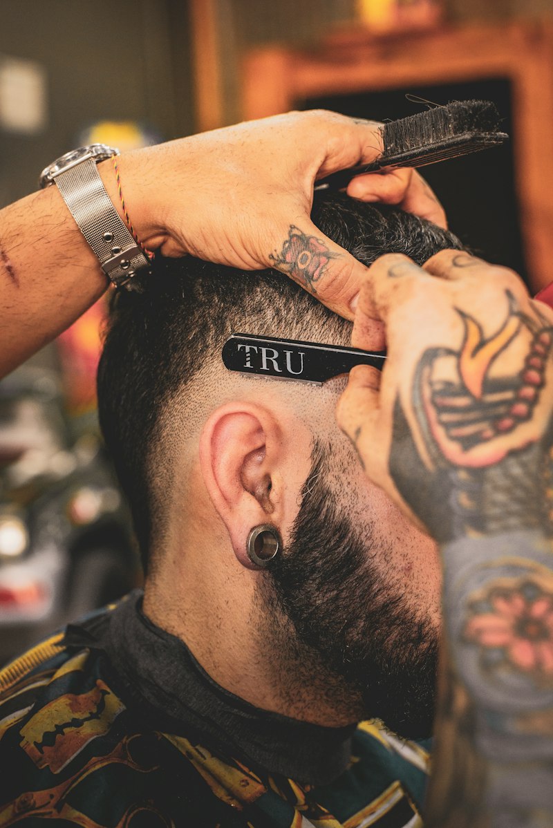 Women's professional haircut