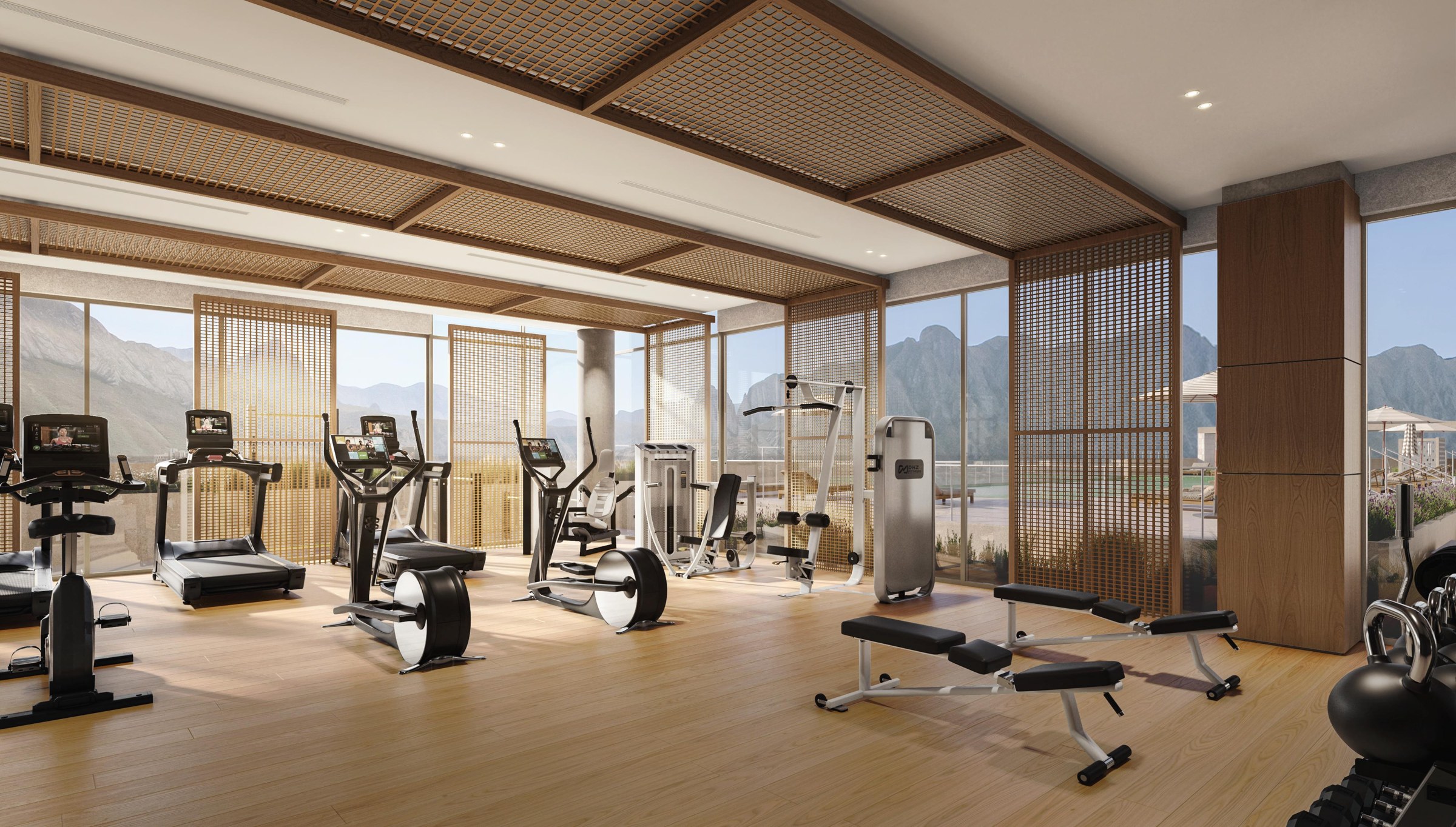 Fitness Room en Torre 1 de Nubara