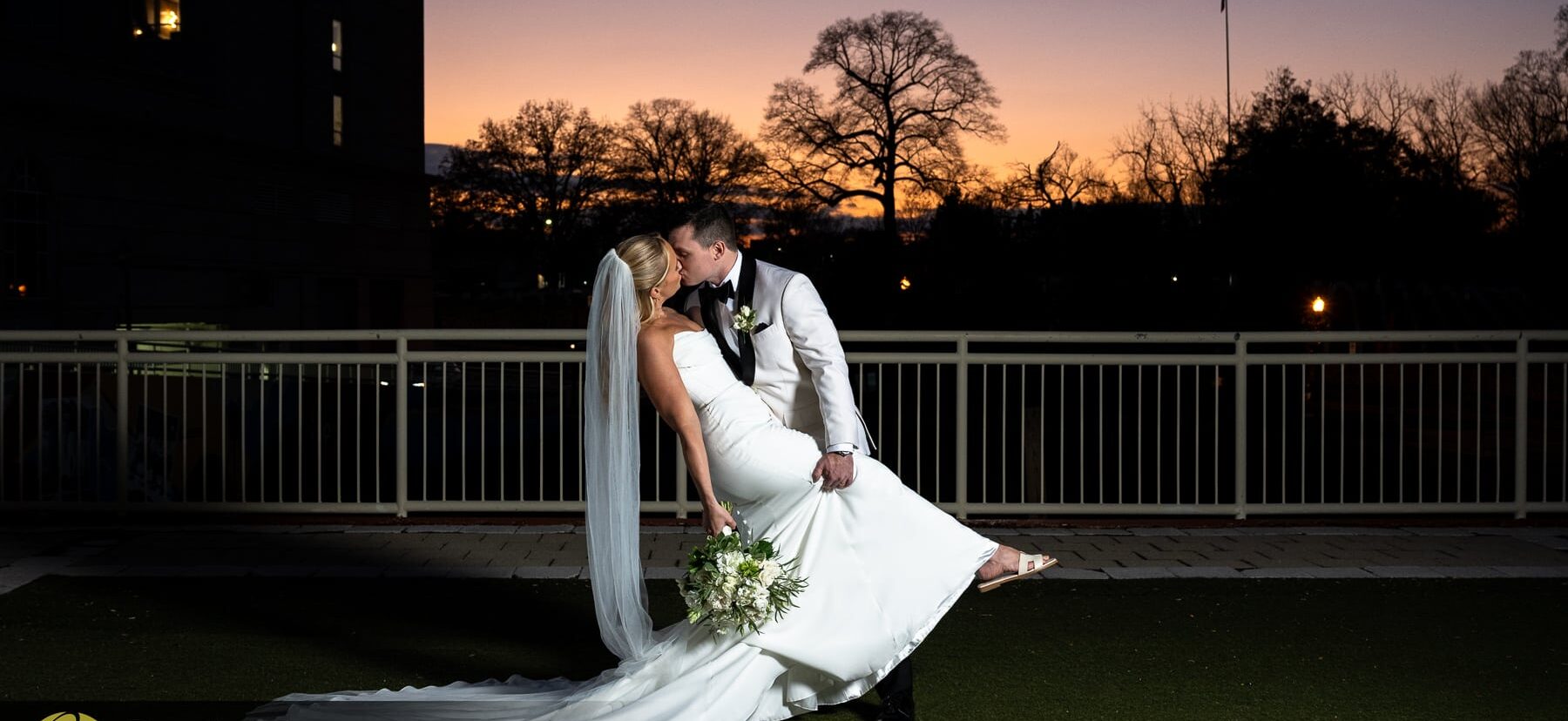 ZK Photo Group bride and groom at sunset — cinematic wedding film
