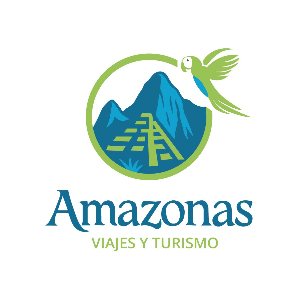 Logotipo oficial de Viajes y Turismo Amazonas
