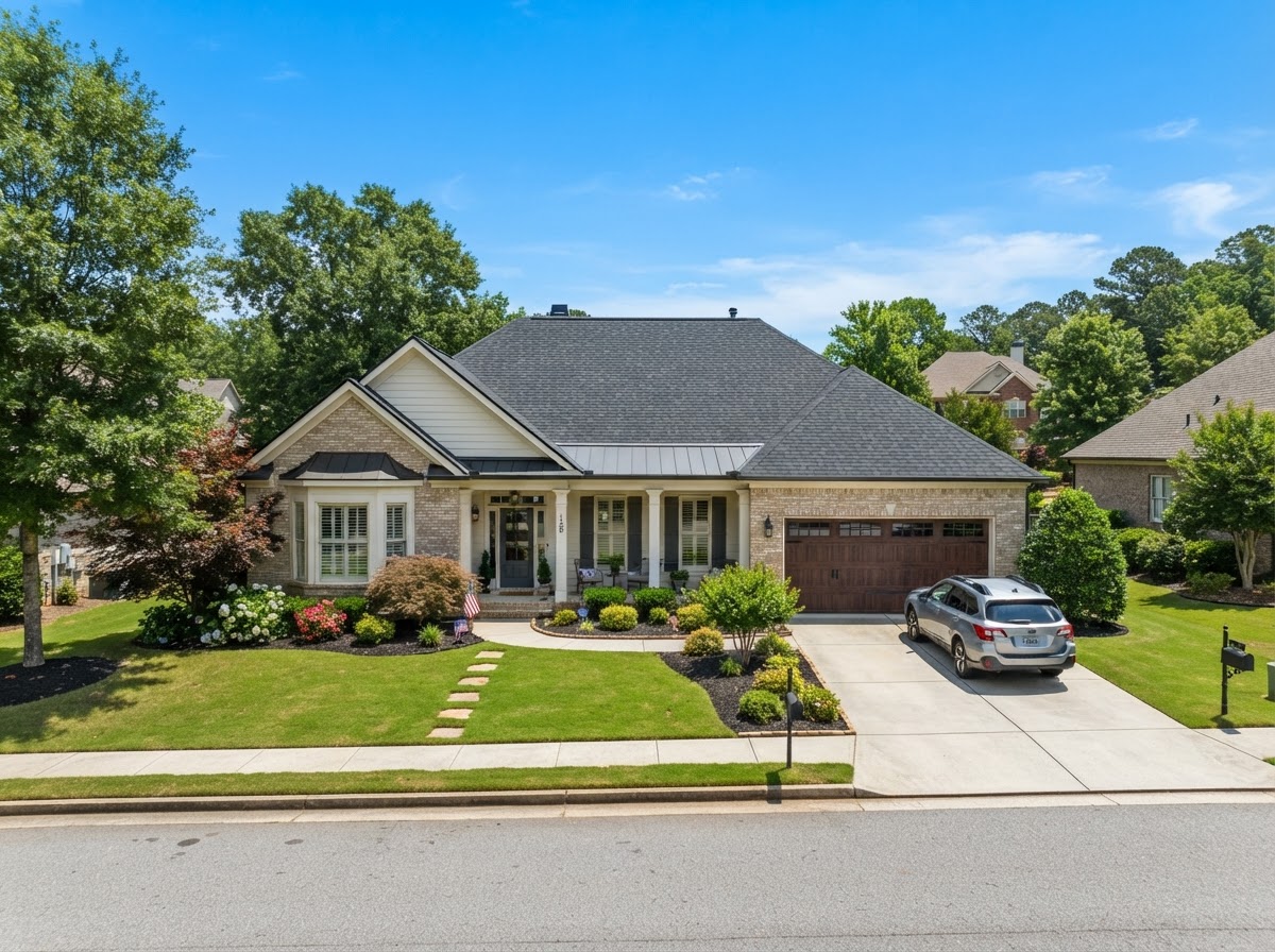 Peachtree City roof replacement — GAF Charcoal