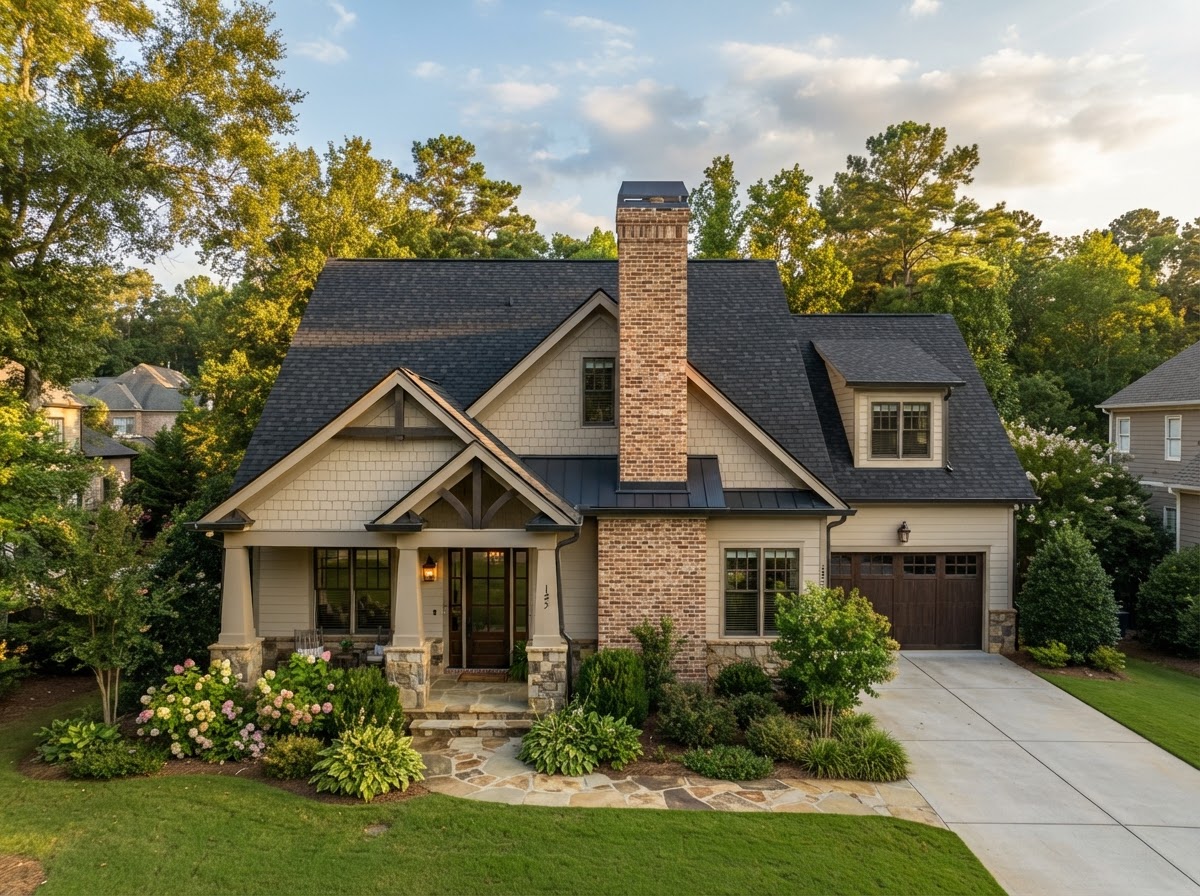 Newnan roof replacement — GAF Charcoal