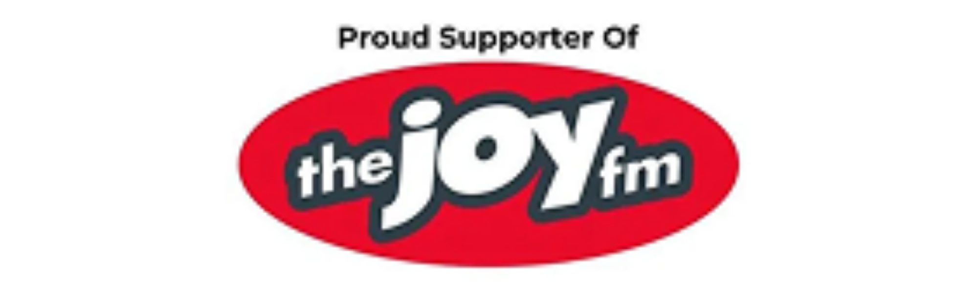 Proud Supporter of The Joy FM