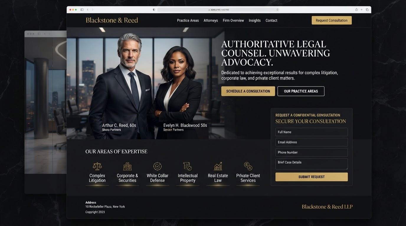 Sterling & Wright website screenshot