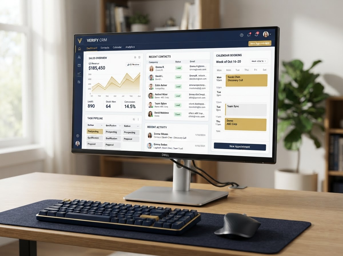 A platform account dashboard included at no extra charge