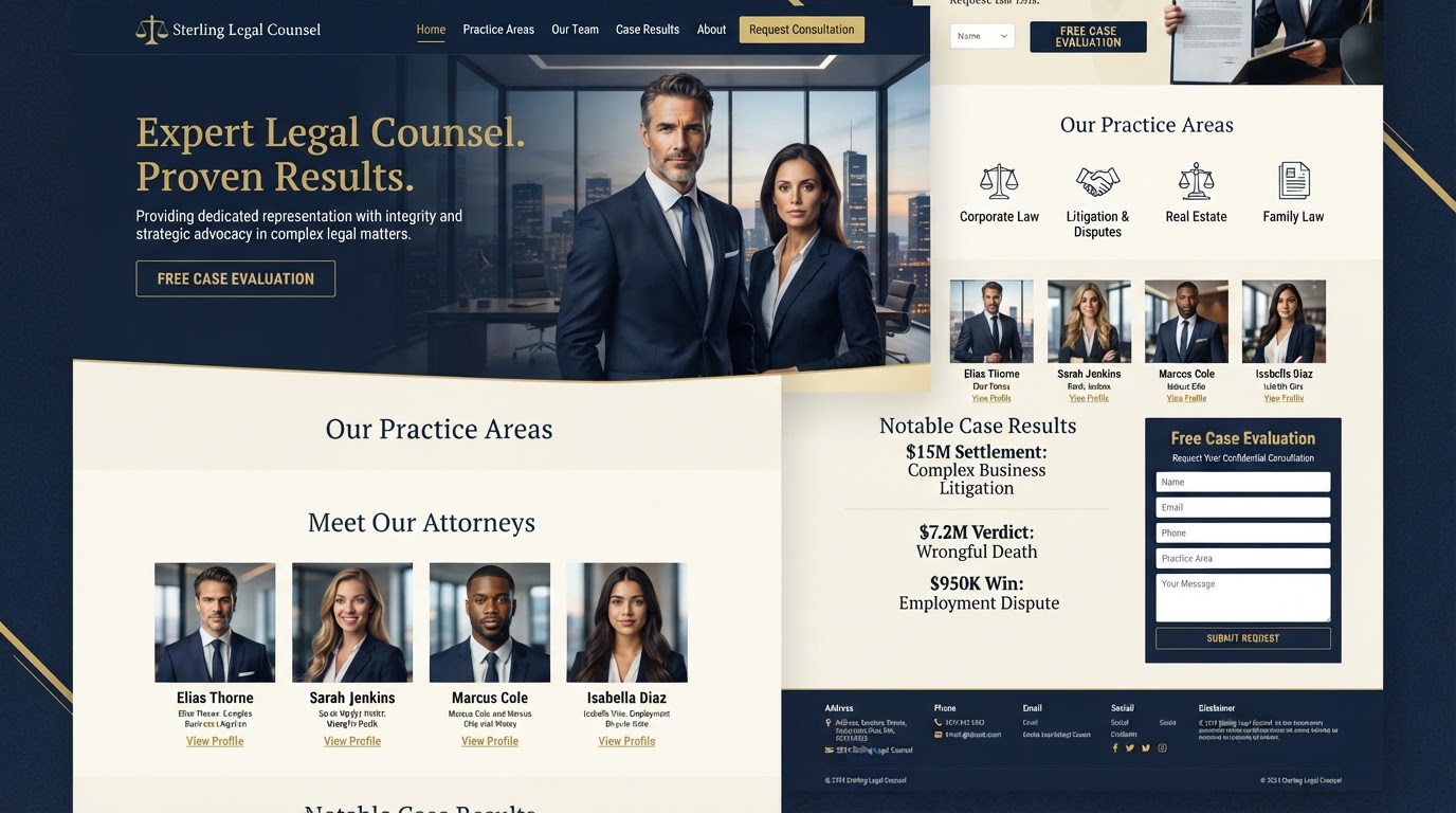 Apex Legal Solutions website screenshot