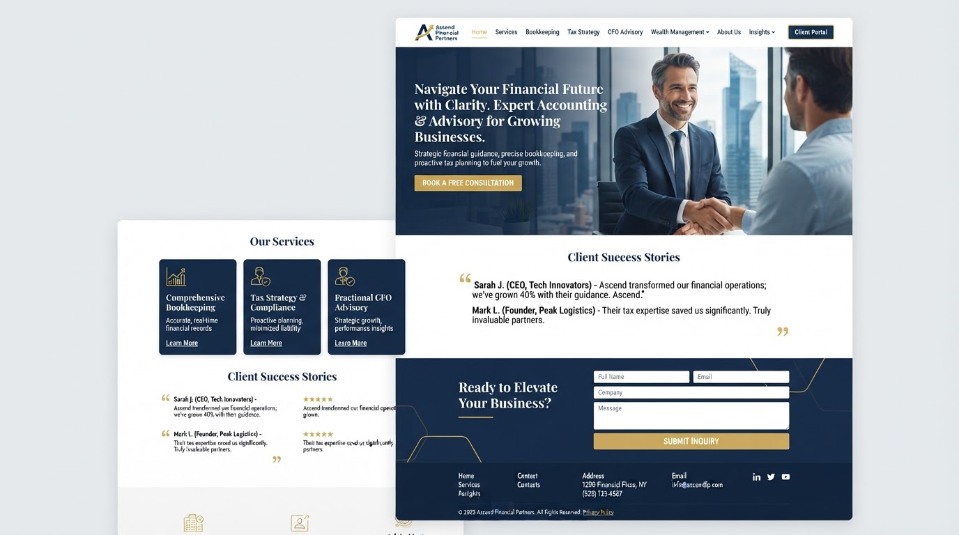 Harmon Associates website screenshot