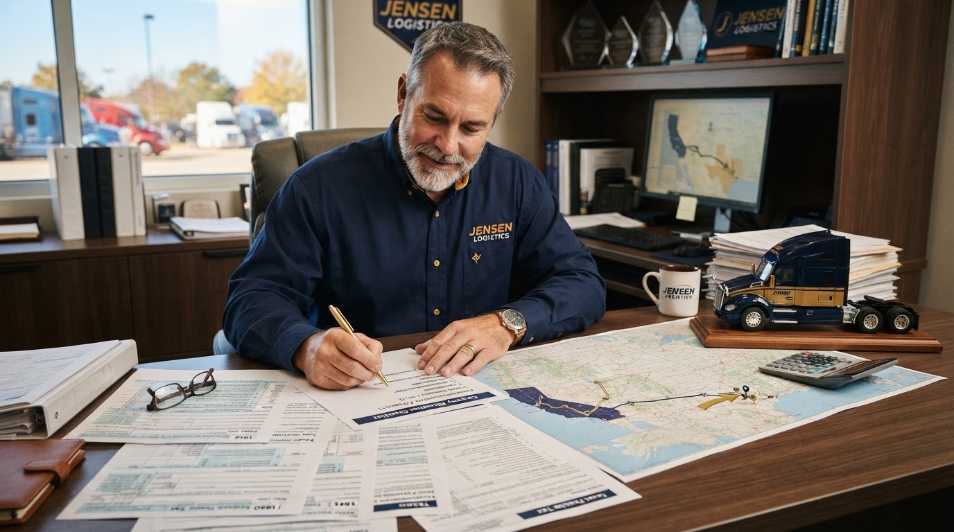 Moving Your Trucking Company to Another State? 4 Tax Questions to Answer Before You File Anything