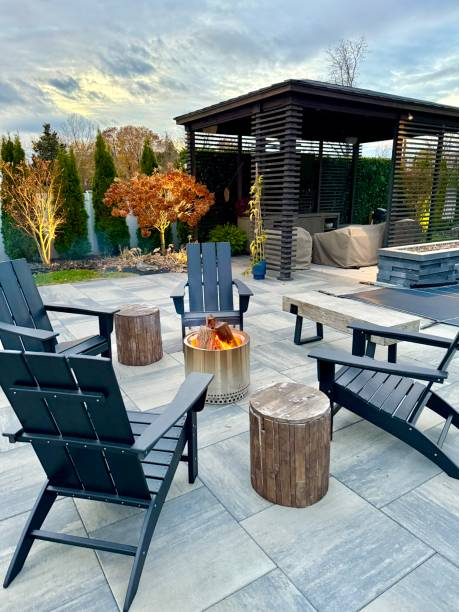 Patio seating areas