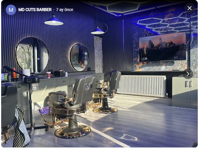 MD CUTS BARBER master barber styling and shop chairs