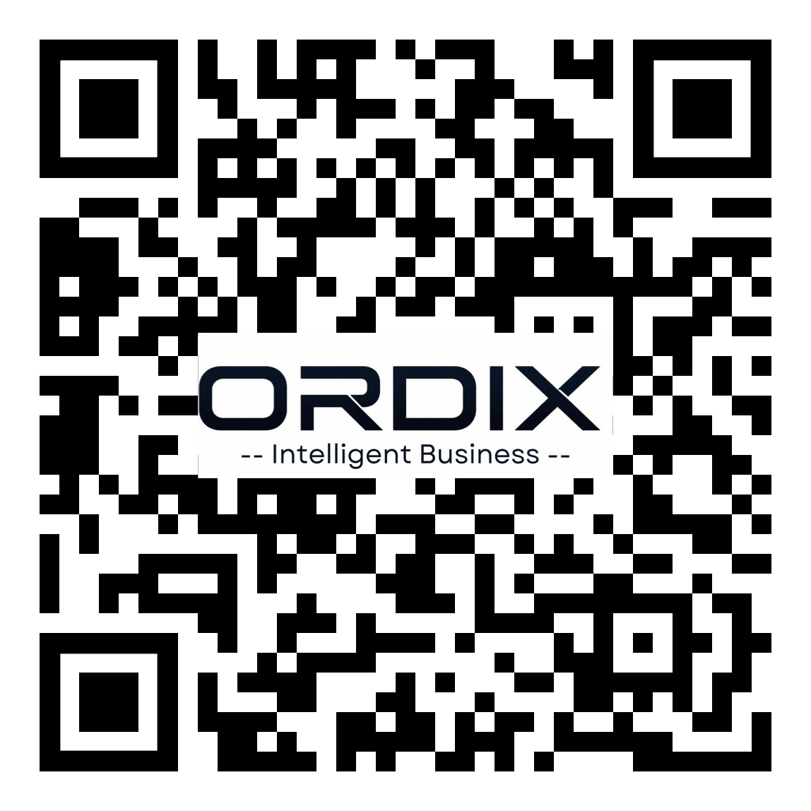 Official ORDIX QR Code