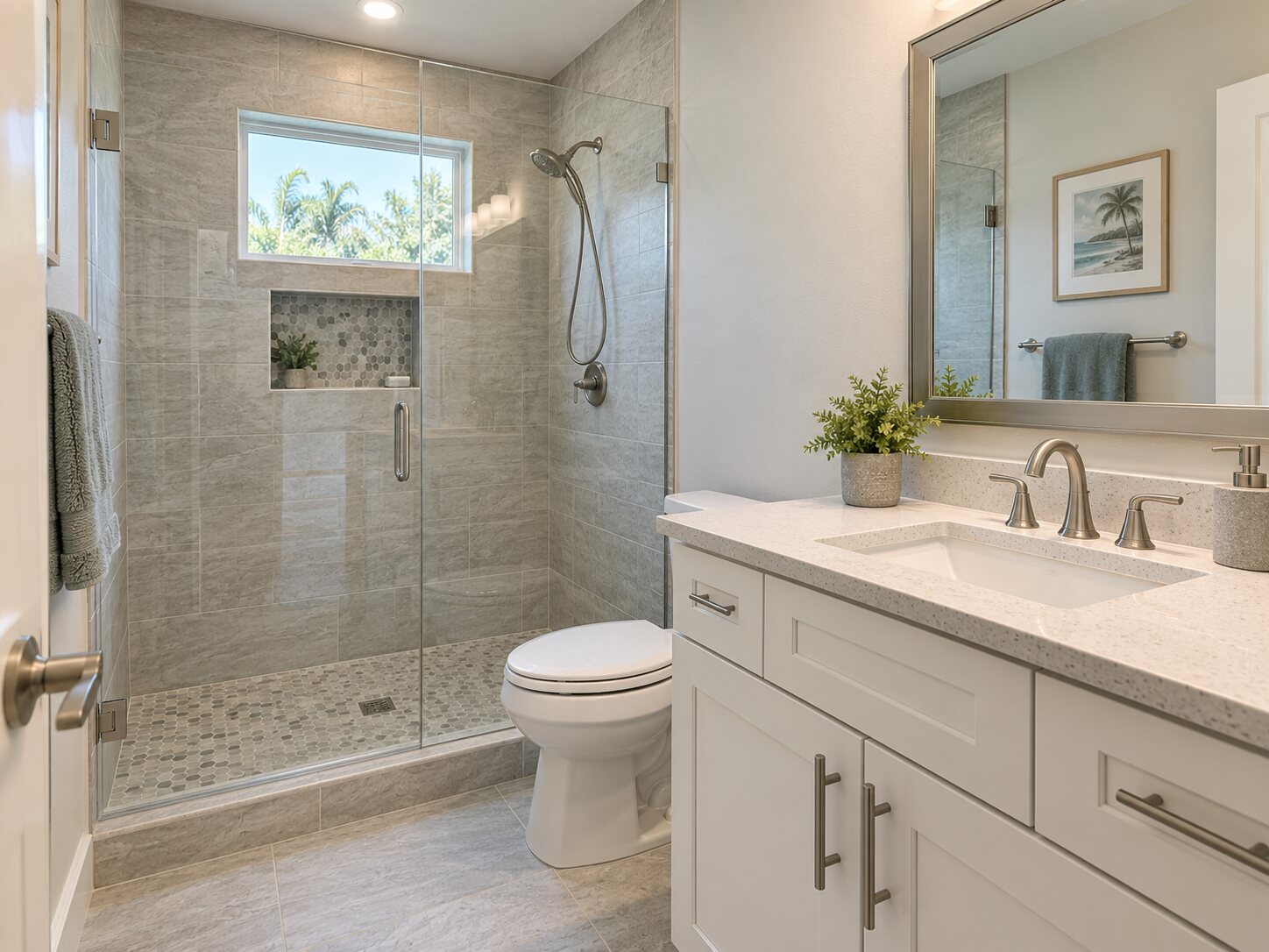 Baño renovado