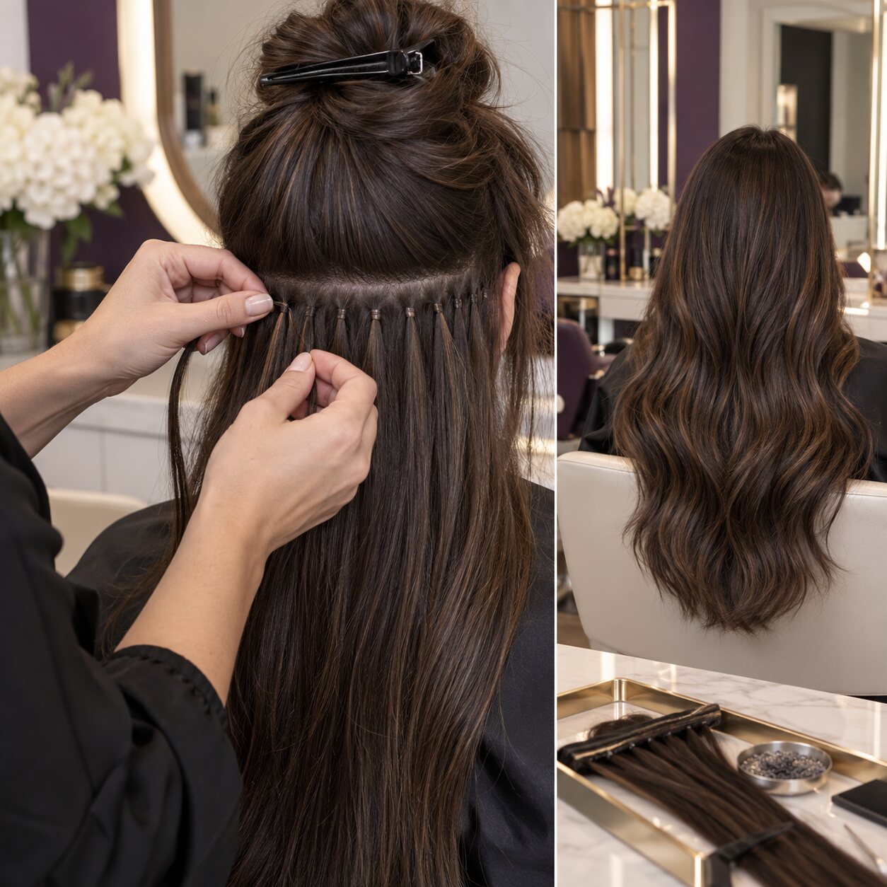Extensiones largas y naturales