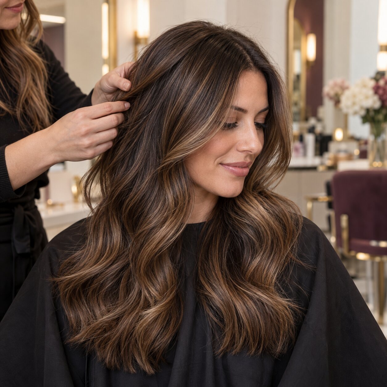Cabello con color profesional