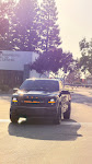 Rafael Rodriguez truck front view after ceramic coating