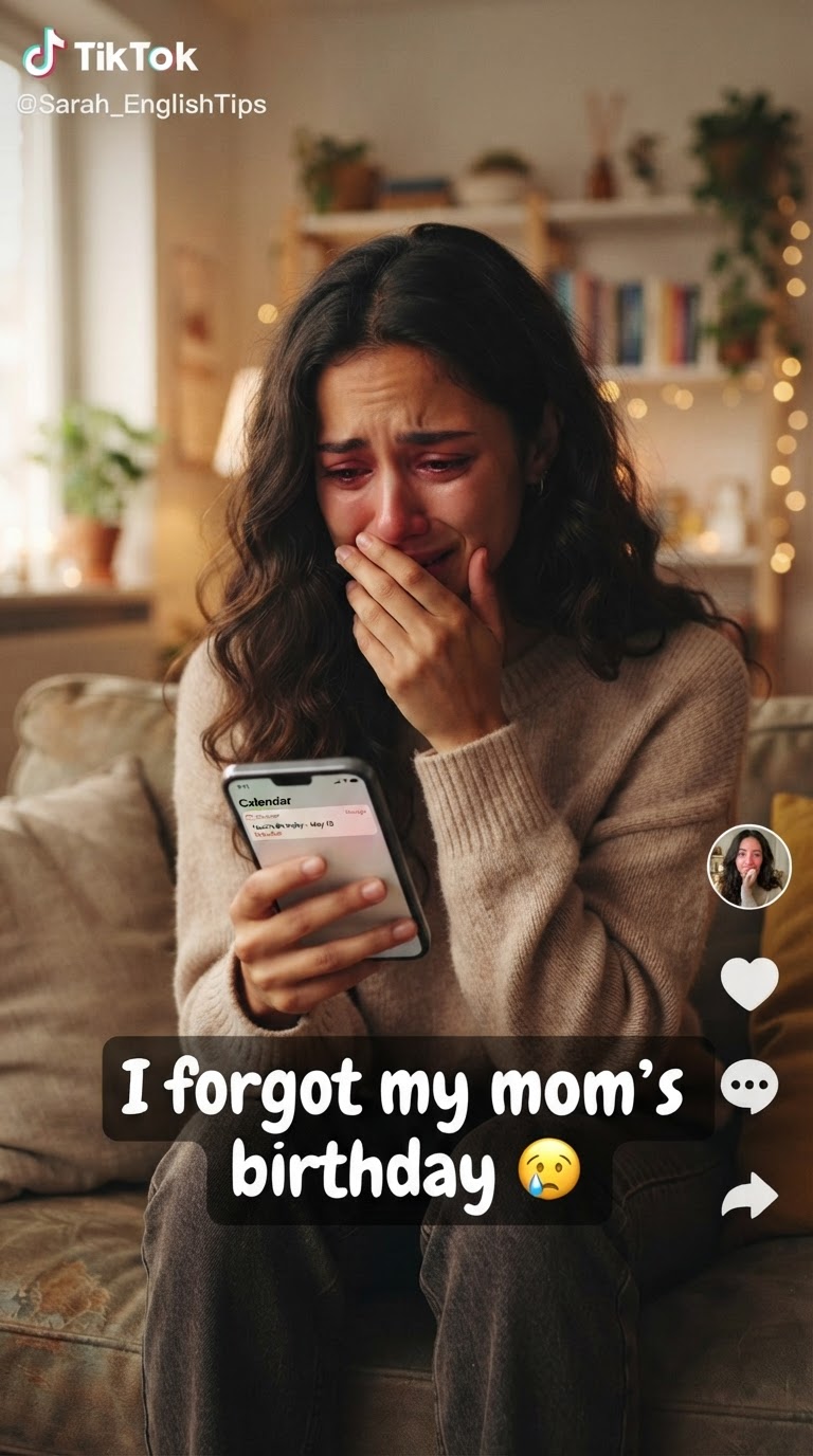 I forgot my mom's birthday 😢 | Learn English through a story!