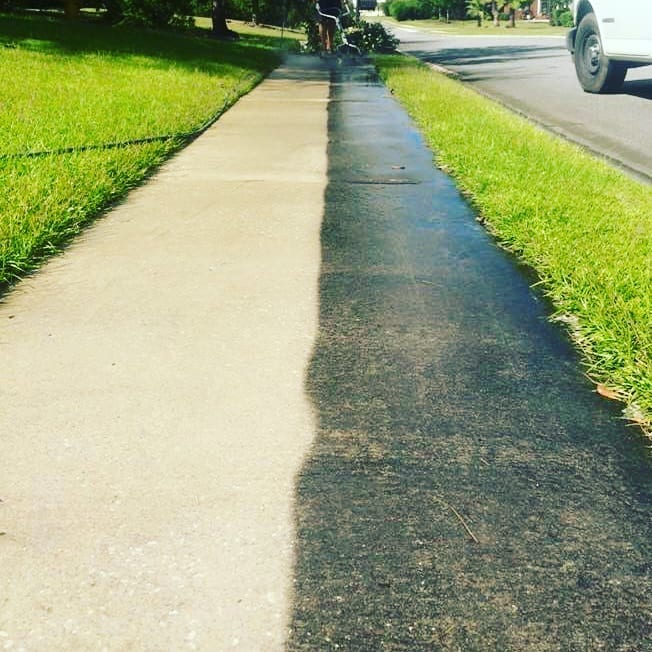 Concrete Pathway Strip