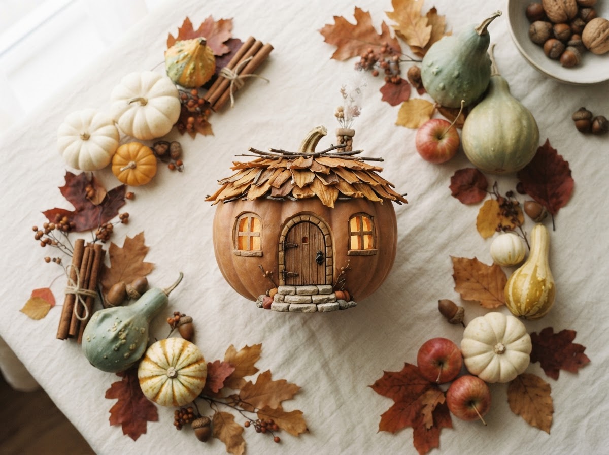 The Signature Pumpkin House Editorial Cover