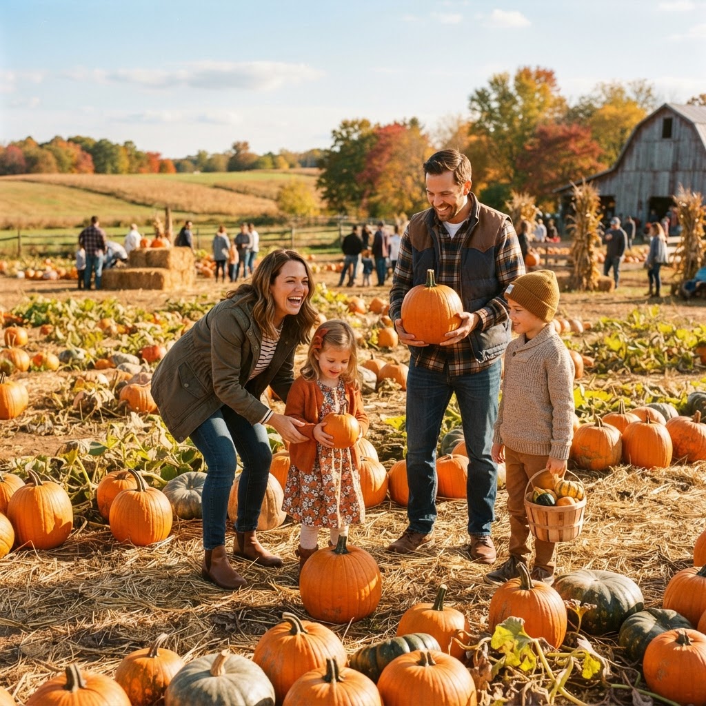 Visit a local pumpkin patch