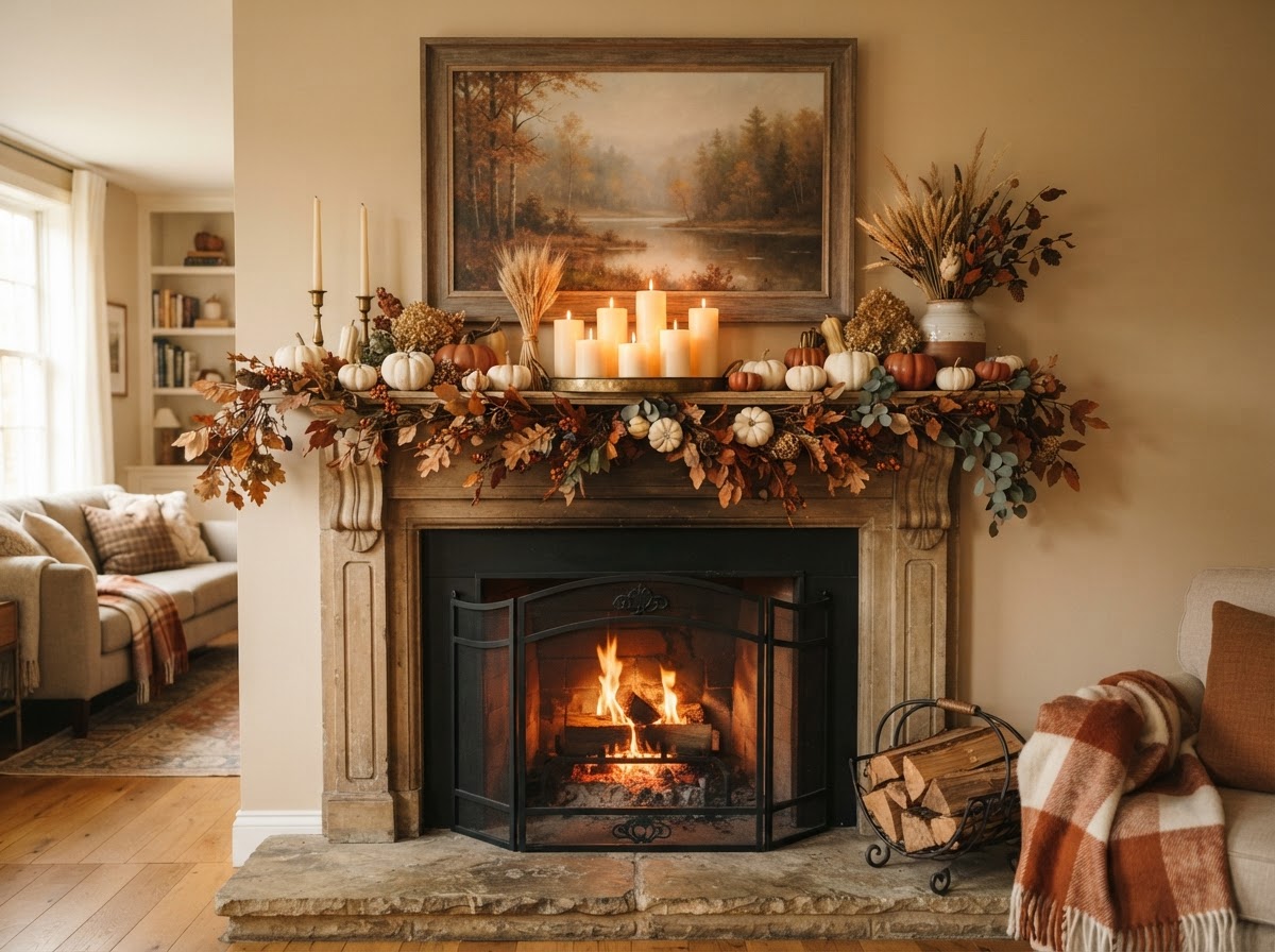 Mantel styling