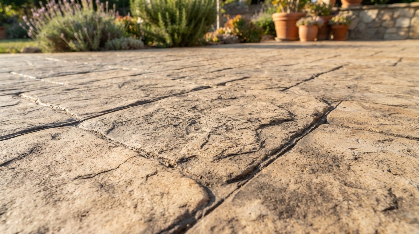 Stamped Concrete — Vista Bay Concrete, Santa Clara County