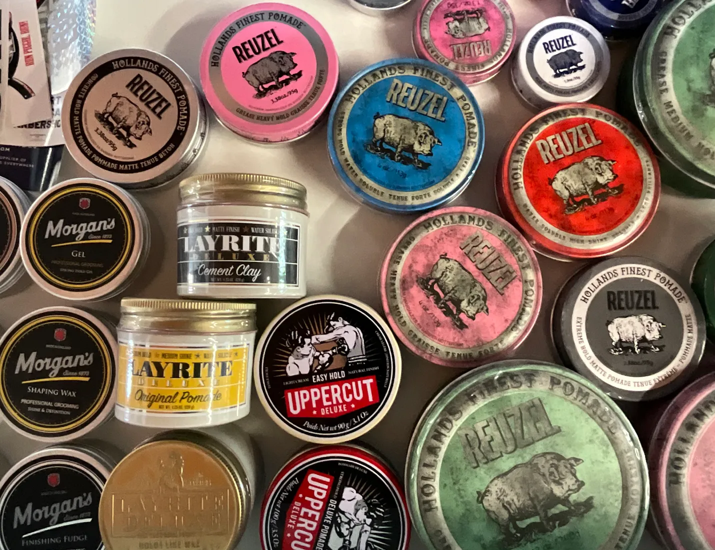 Reuzel en Uppercut pomades