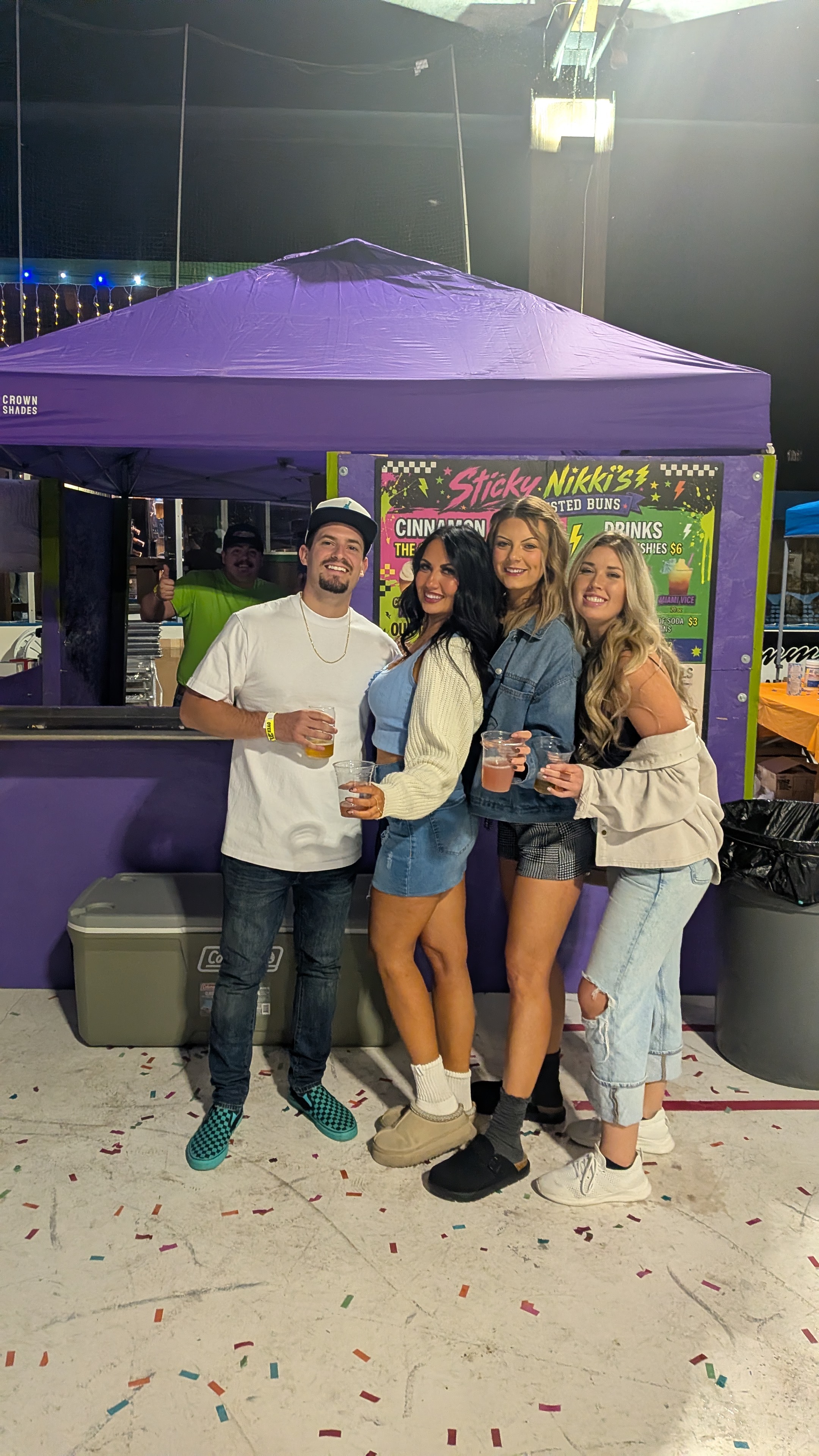 Sticky Nikki's Friday pop-up crew in Klamath Falls