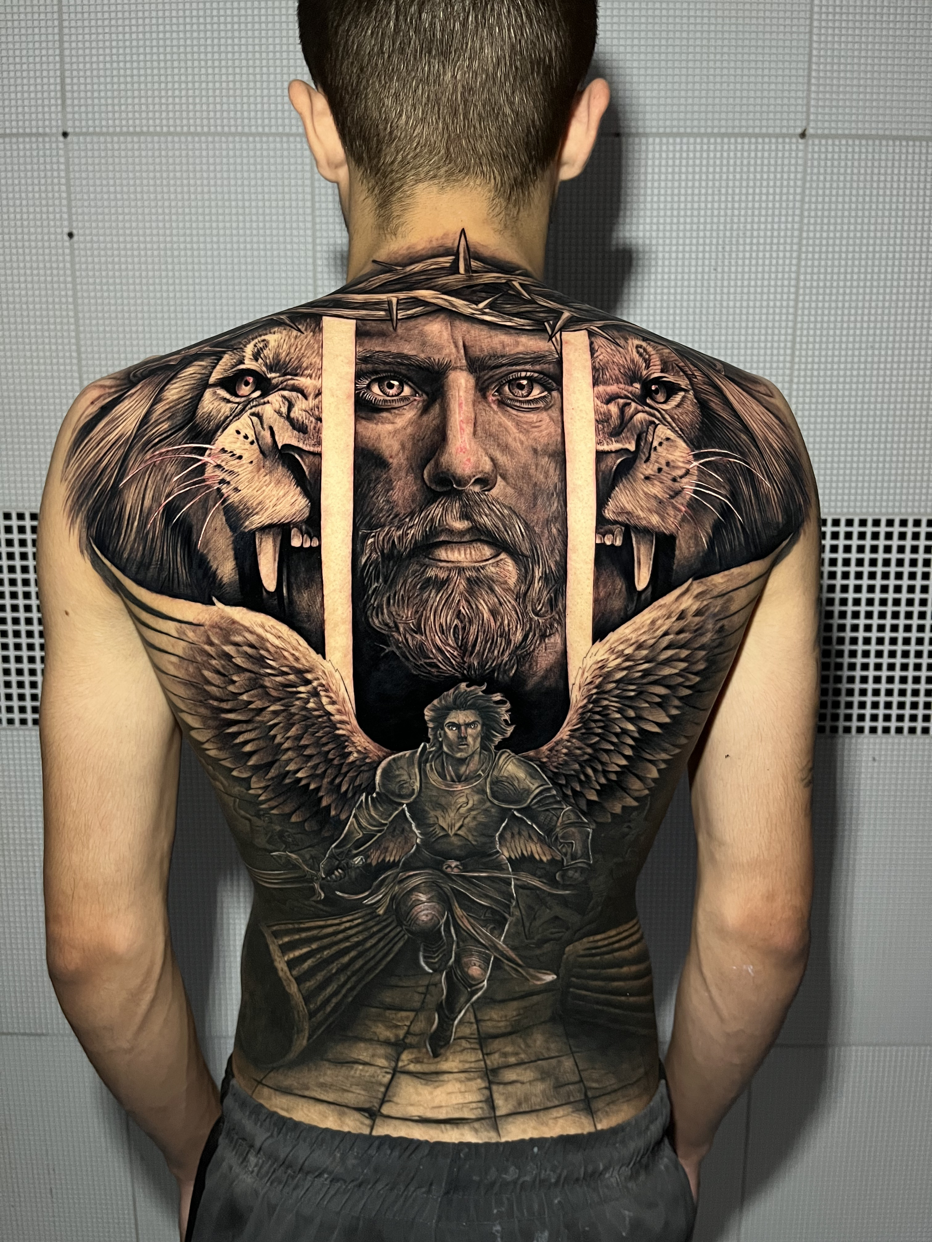 Tatouage réalisé par Andre Pareyn — 2