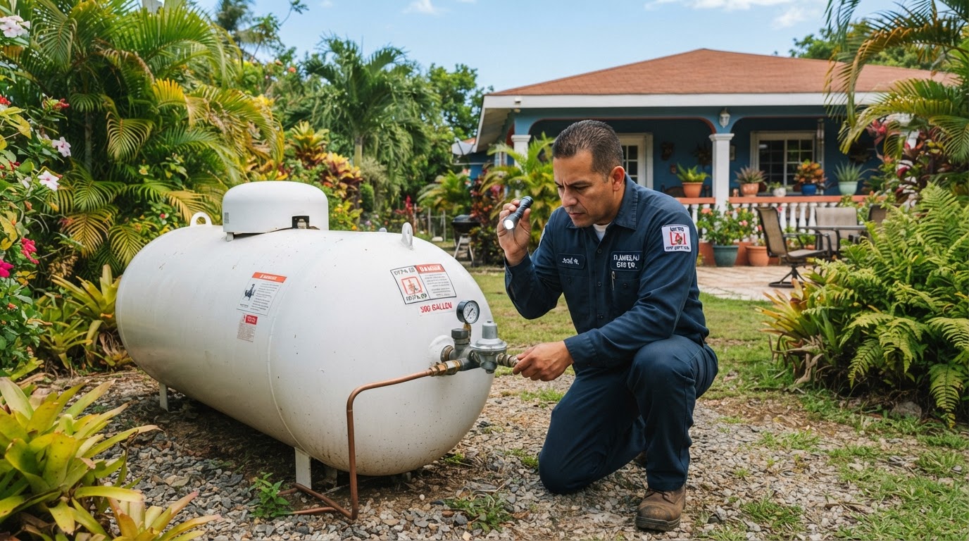 Inspección de Tanque de Propano en Puerto Rico | Tropigas