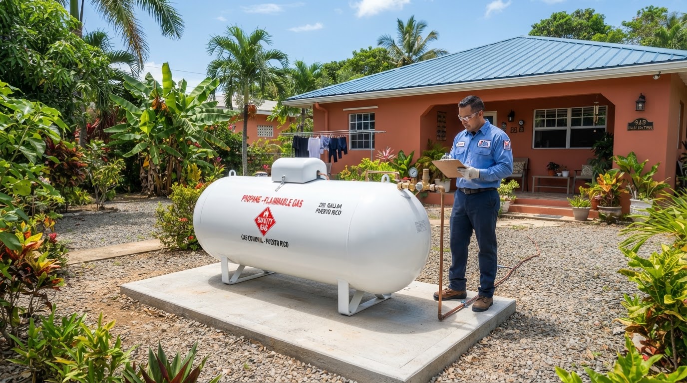 Reemplazo de Tanque de Propano en Puerto Rico | Tropigas