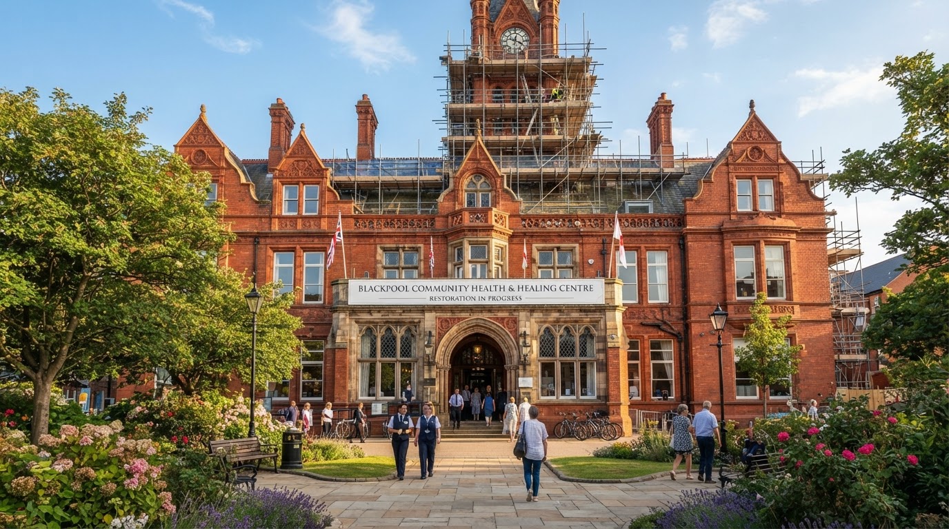 Beaullah Foundation flagship Blackpool landmark restoration project