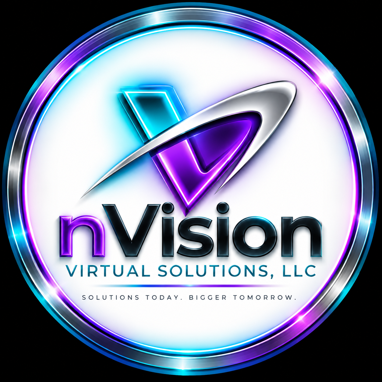 nVision Virtual Solutions Logo
