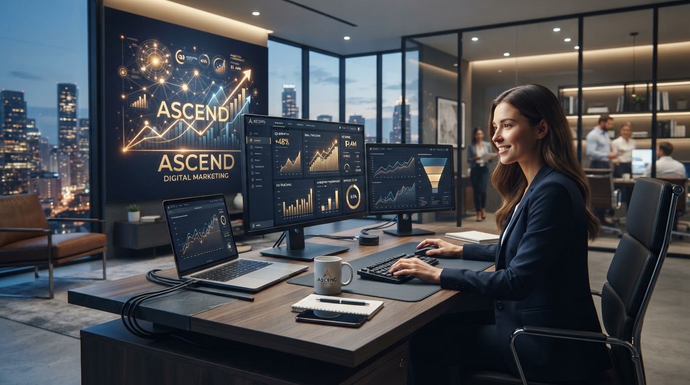 Ascendia Local Marketing Agency Dashboard