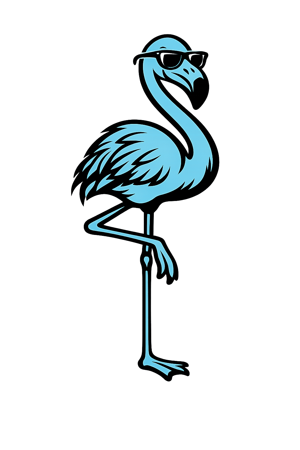 VJ's Flamingo mascot