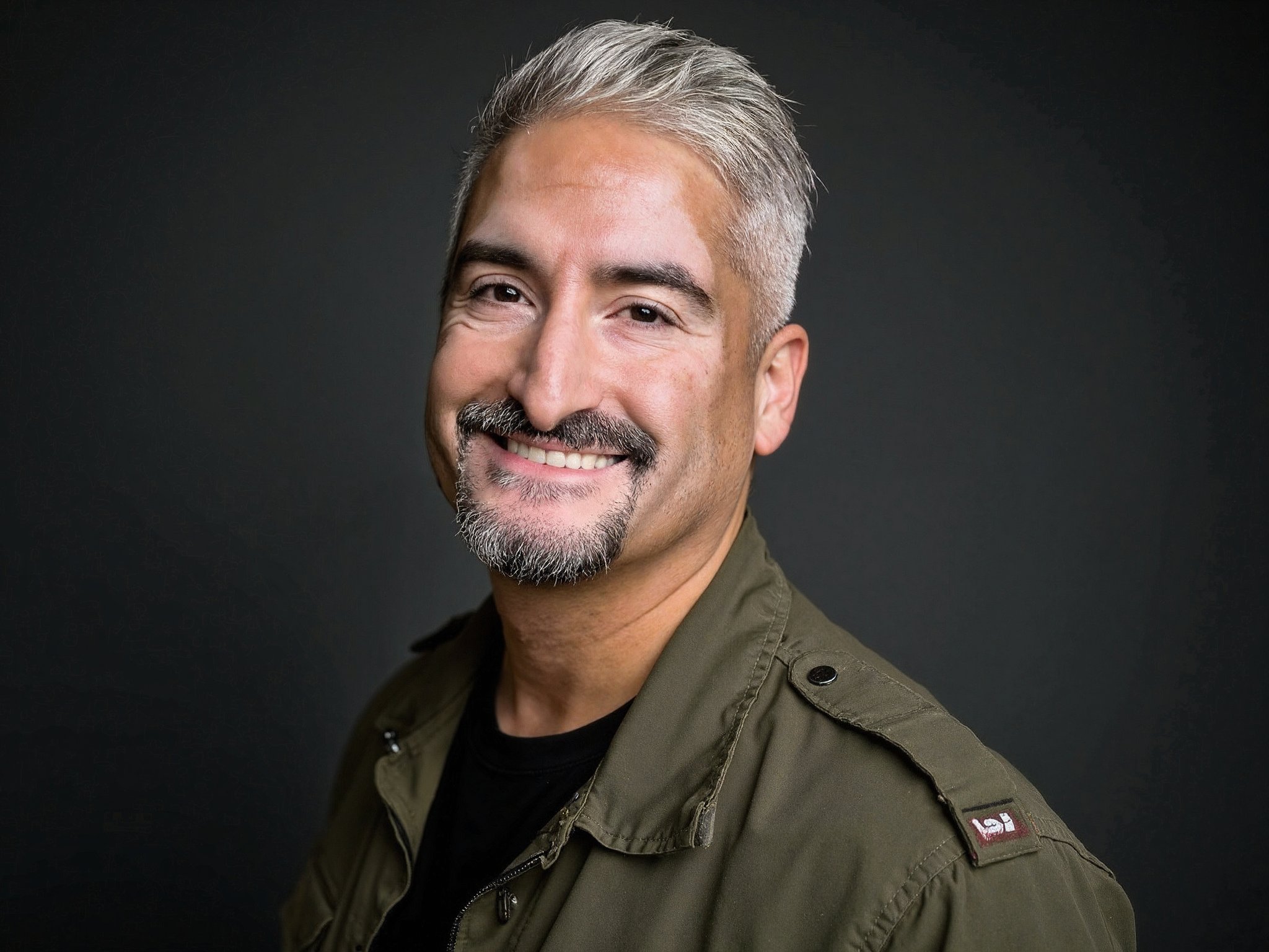Army Green Jacket Headshot