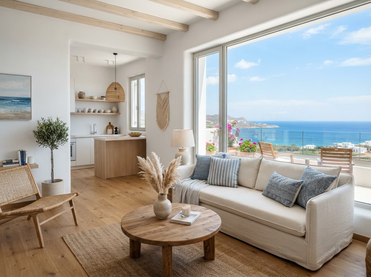Apartamento frente al mar con vistas