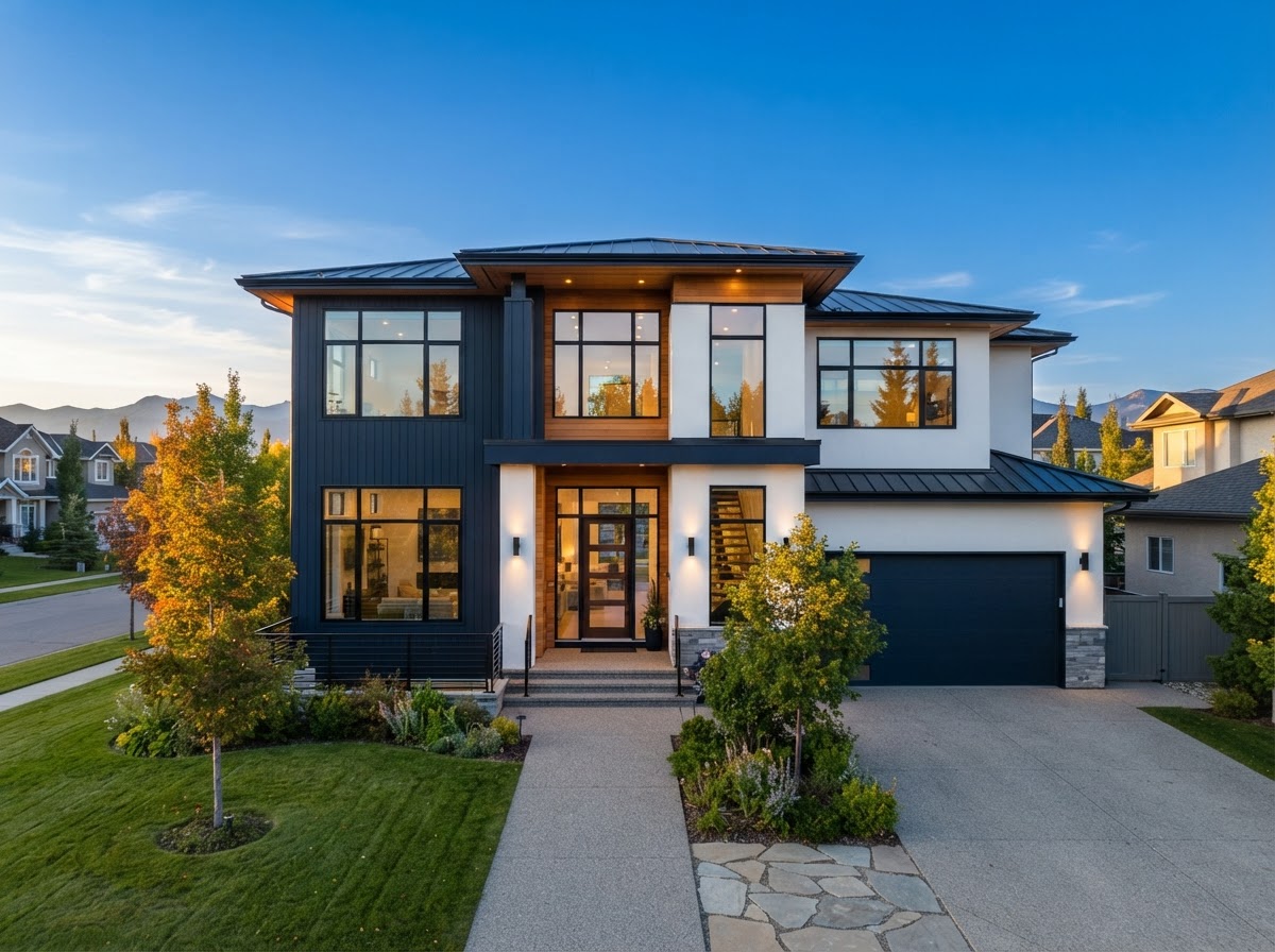 A modern Di-Rae Development home in Western Canada