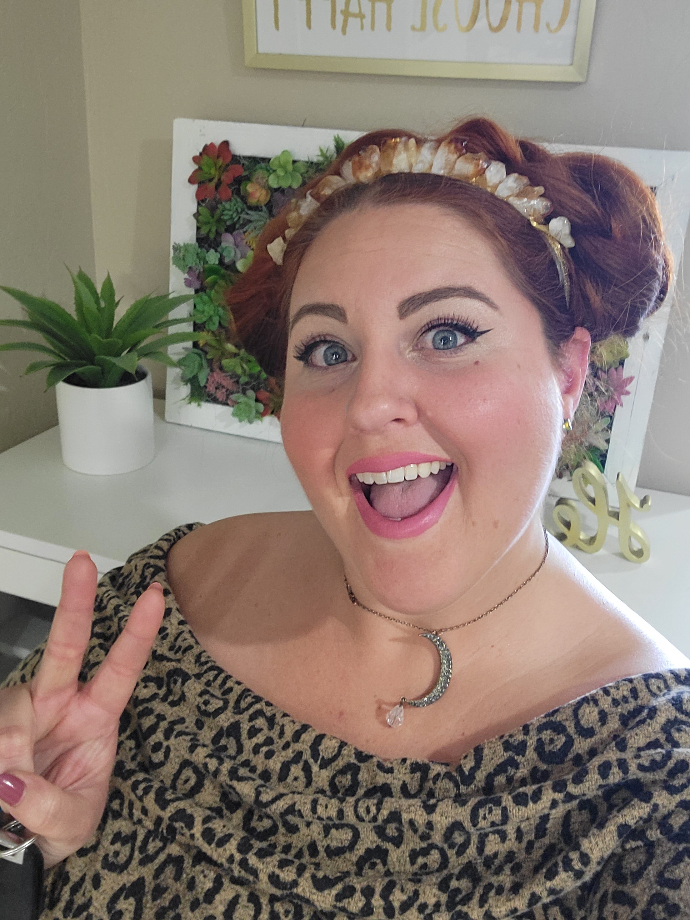 Megan, the hairdresser behind Megan Hair Magic