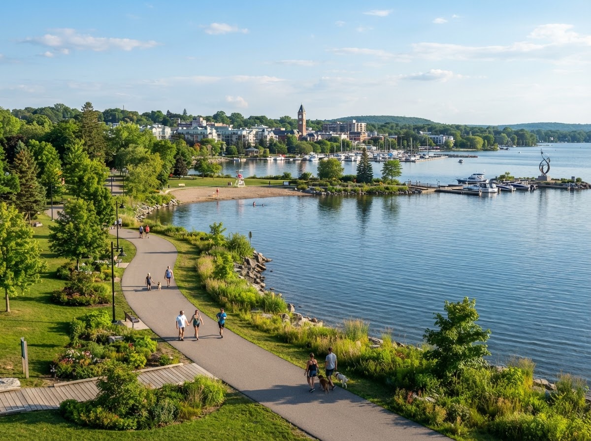 Barrie waterfront and Kempenfelt Bay lifestyle
