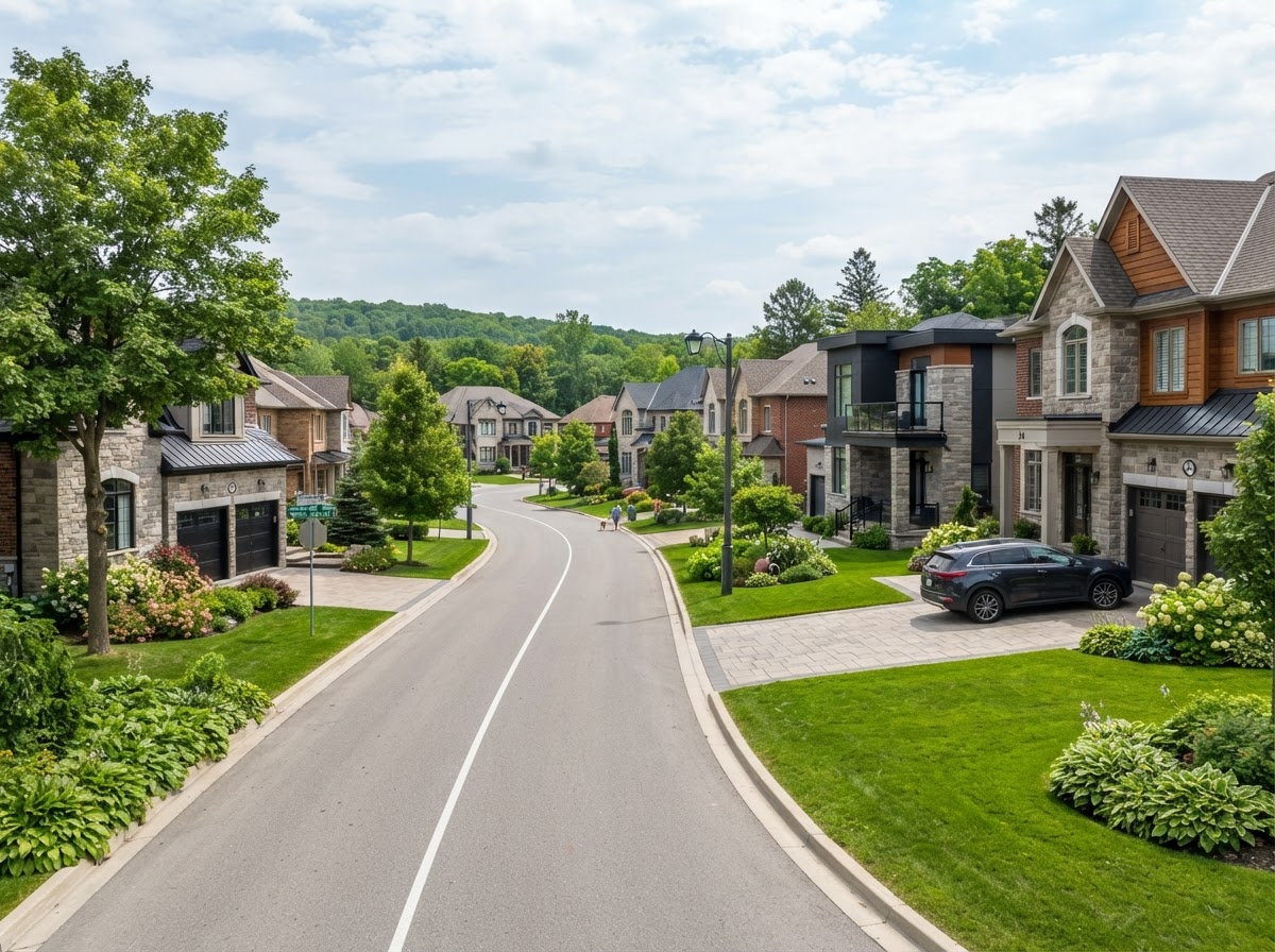 Simcoe County residential neighbourhood