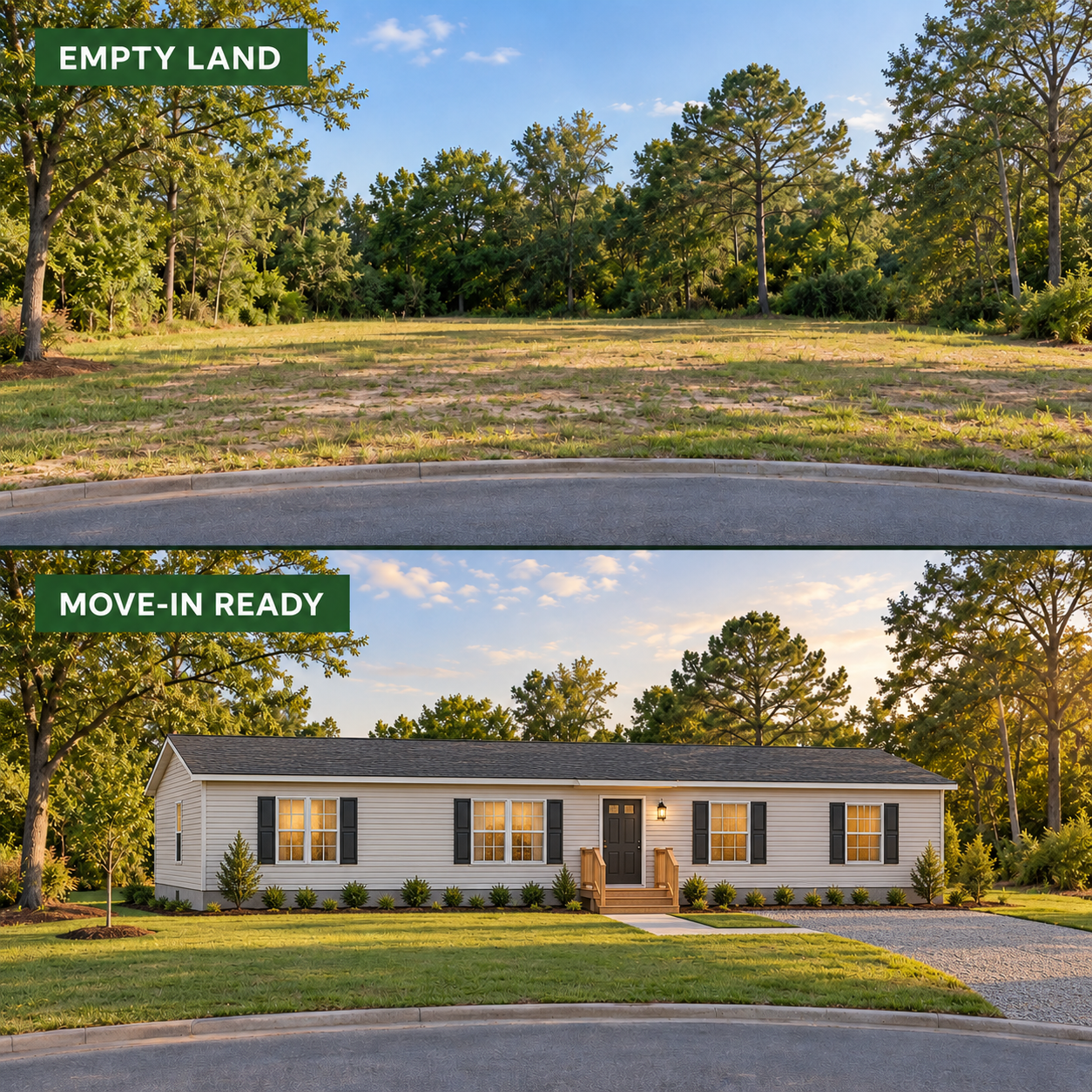 Empty Land to Move-In Ready - Land-to-Keys Method