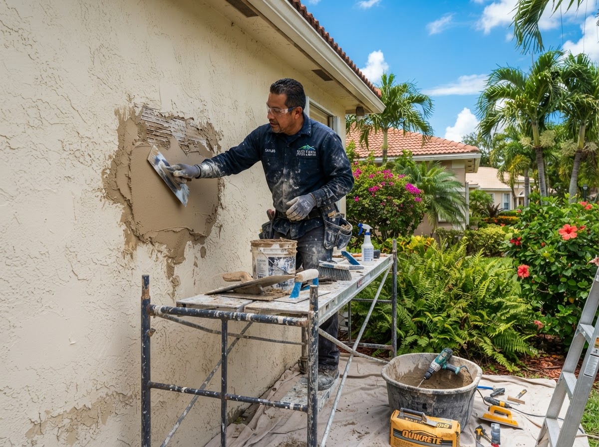 Concrete Stucco Repairs