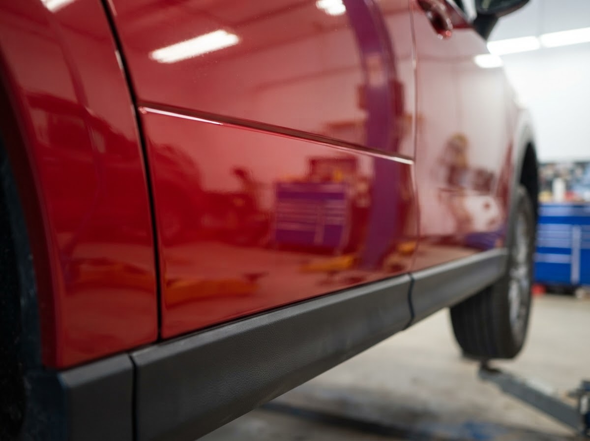 Front Fender & Quarter Panel Repair after repair