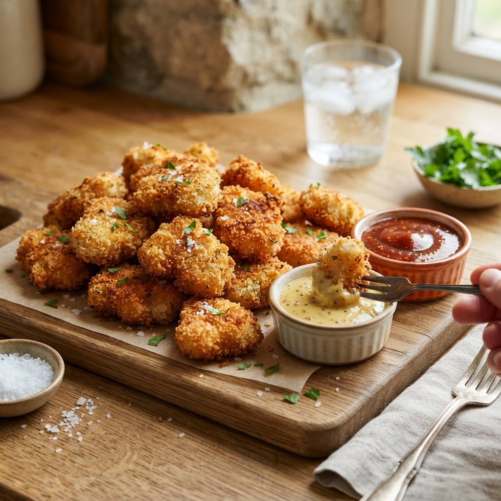 Nuggets de Pollo Caseros