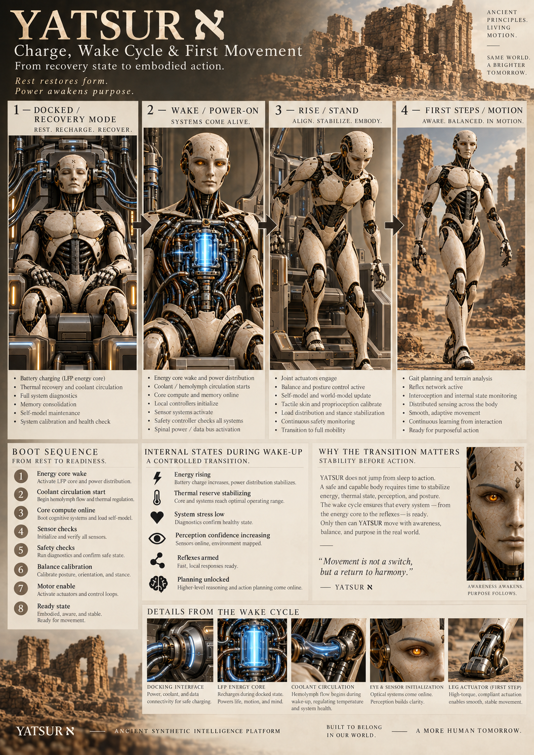 Charge, Wake Cycle & First Movement