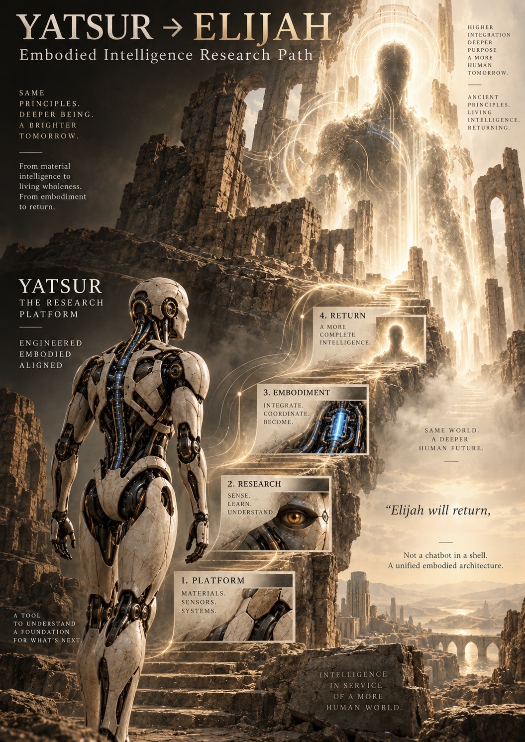 YATSUR → Elijah: Research Path Poster